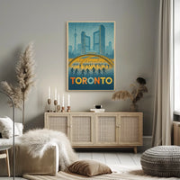 Toronto Skyline Poster