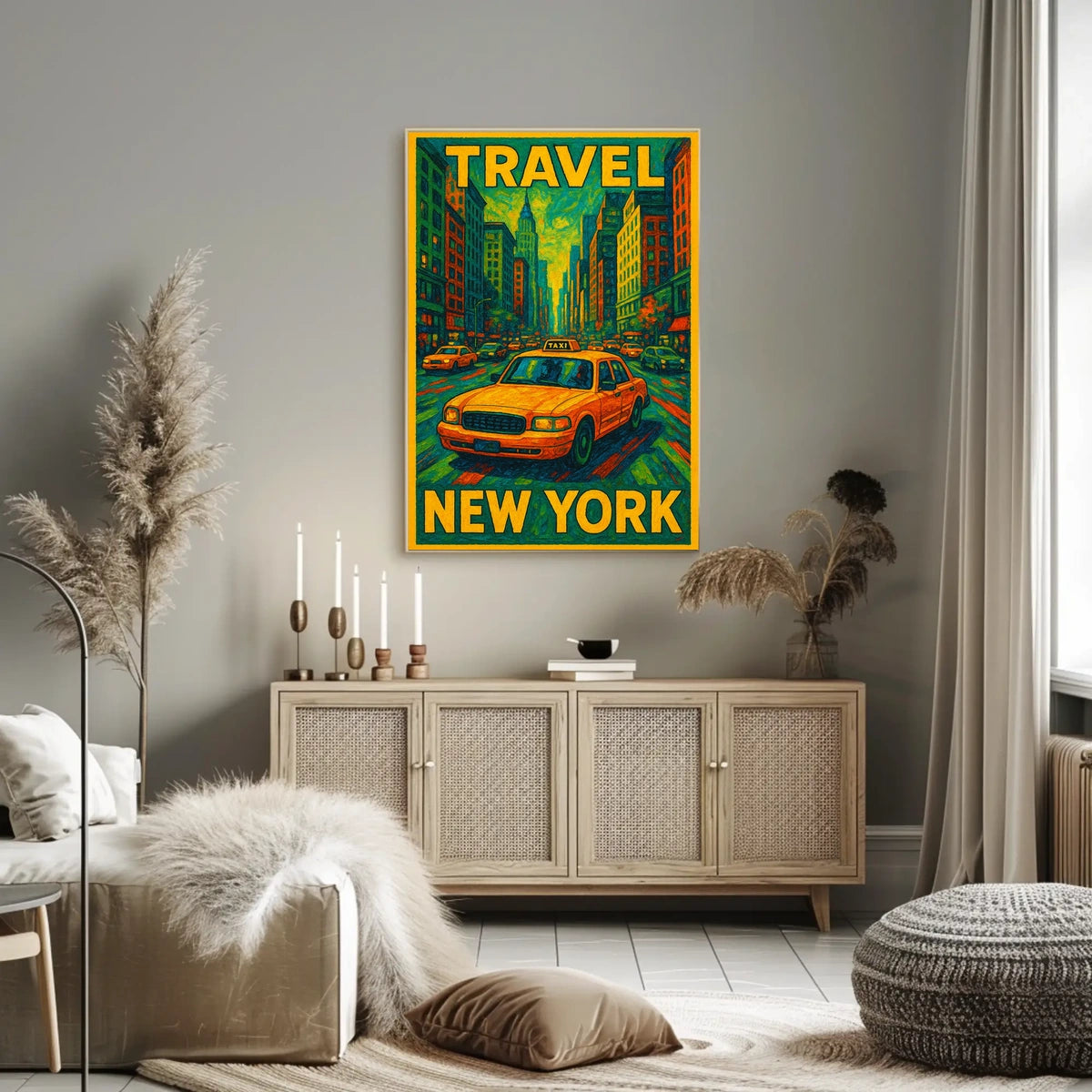 Travel New York Poster
