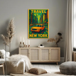 Travel New York Poster