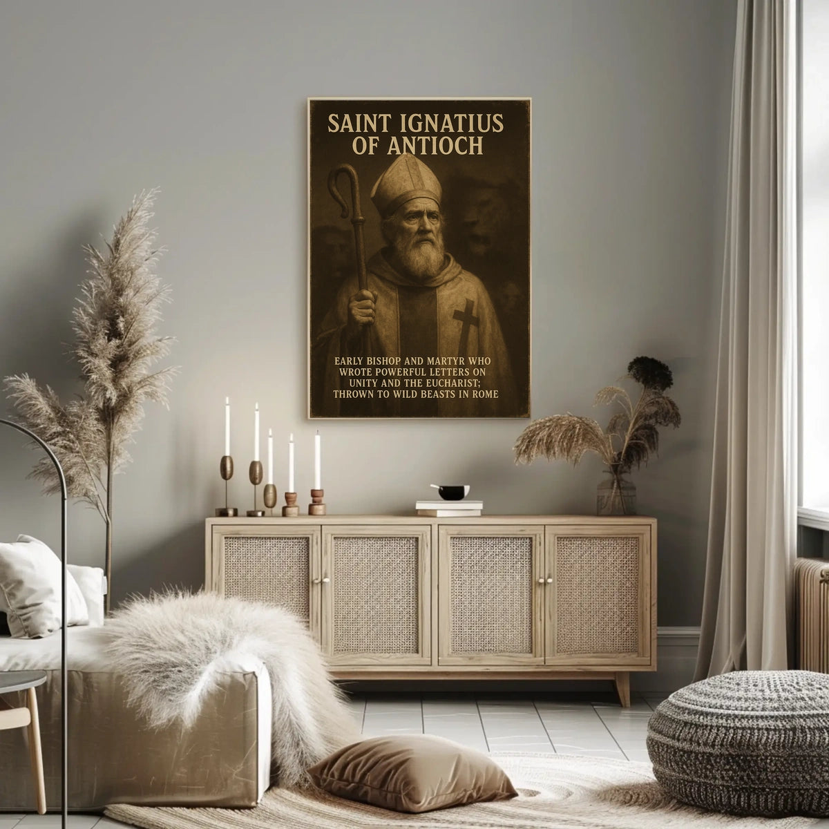 Saint Ignatius Of Antioch Poster