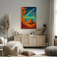Fly Canyonlands Poster