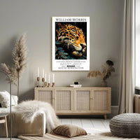 William Morris Leopard Art: Cultural or Heritage Poster
