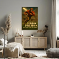 Gridiron Sovereign Football Poster