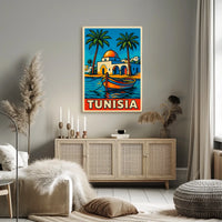 Vibrant Tunisia Poster