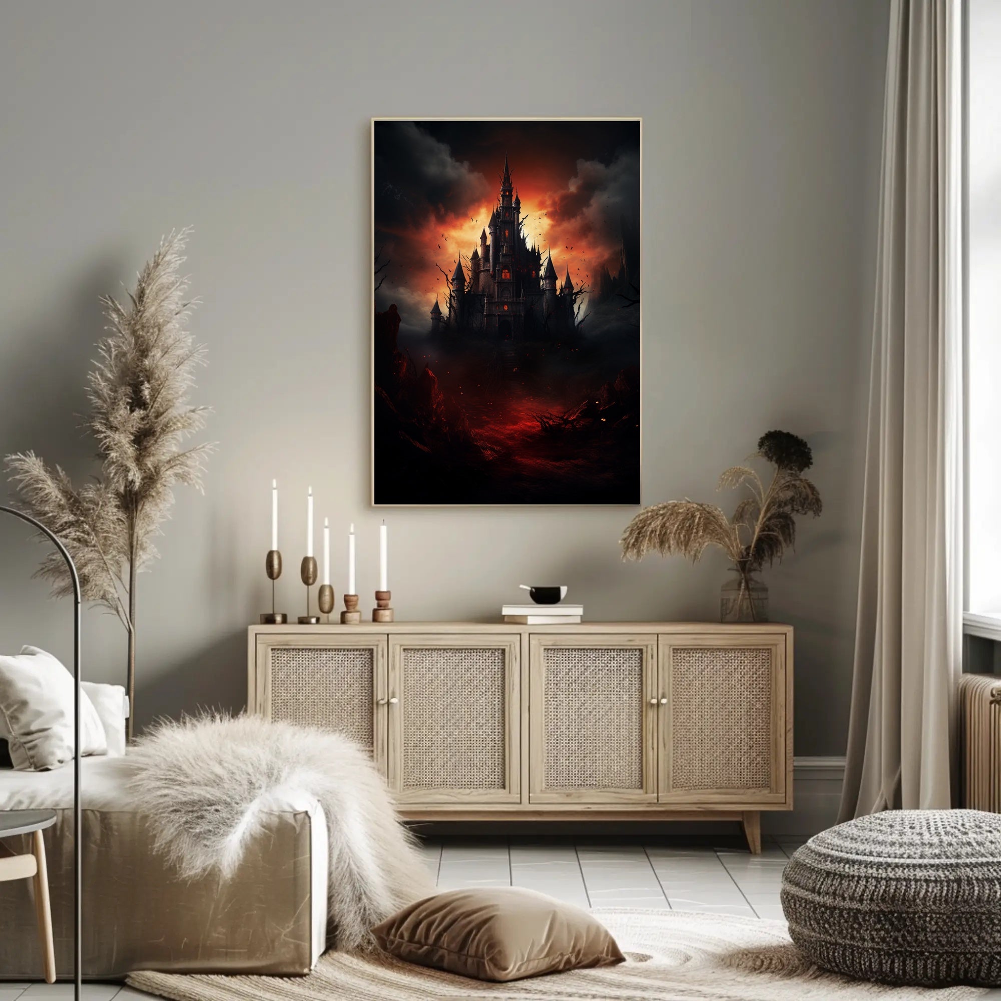 The Enchanted Fortress Poster PosterGoat