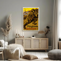 Patriotic War Bond Propaganda Poster for National Support