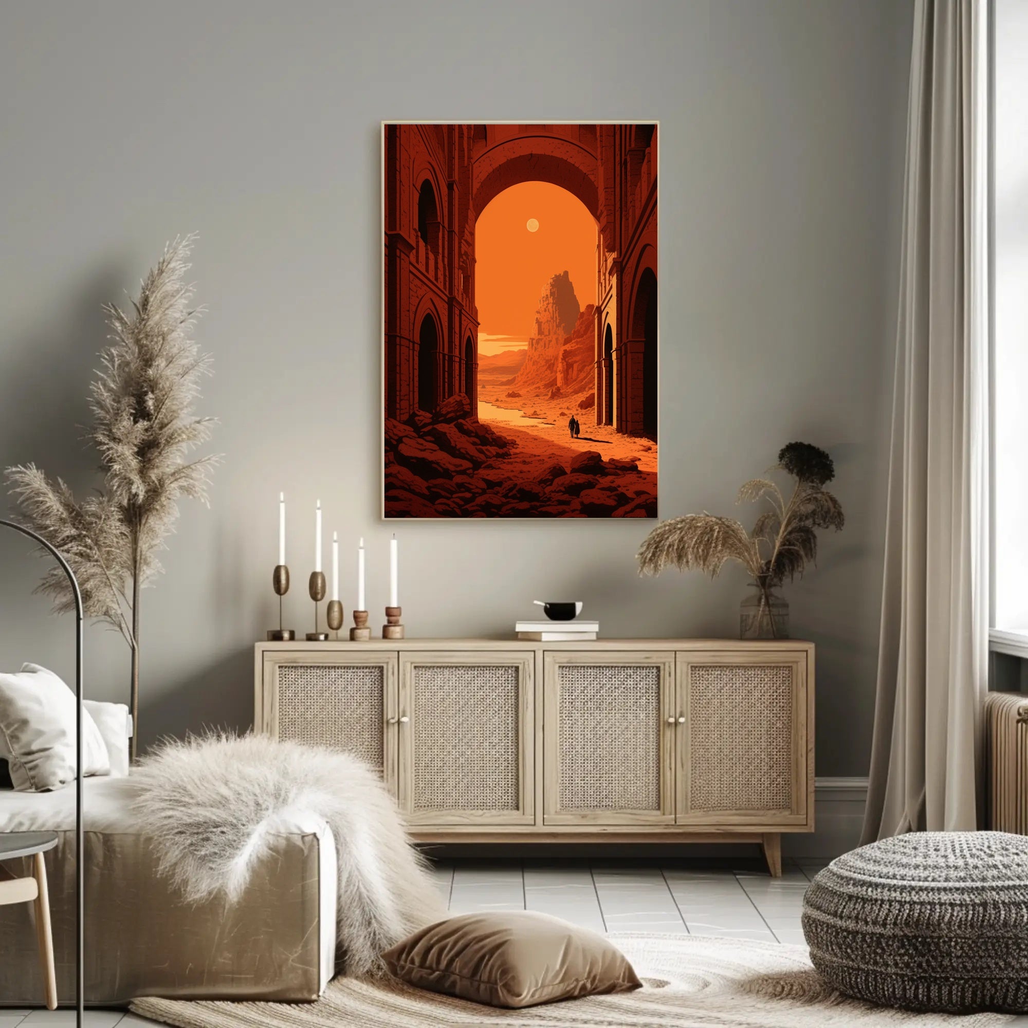 Journey Through The Arches Poster PosterGoat