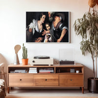 Classic Renaissance Family Scene in Historical or Heritage Poster