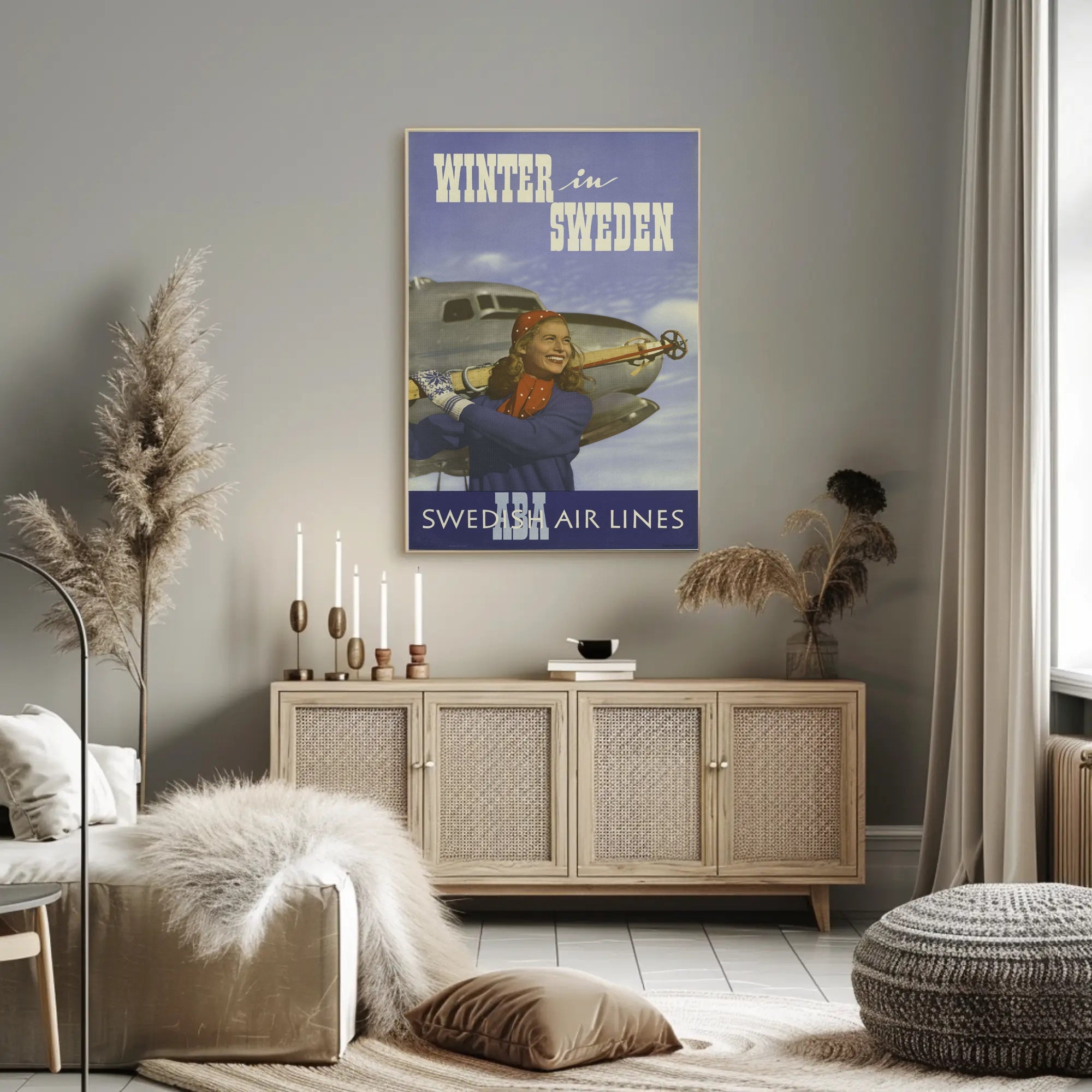 Winter Adventures in Sweden Poster PosterGoat