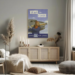 Winter Adventures in Sweden Poster PosterGoat
