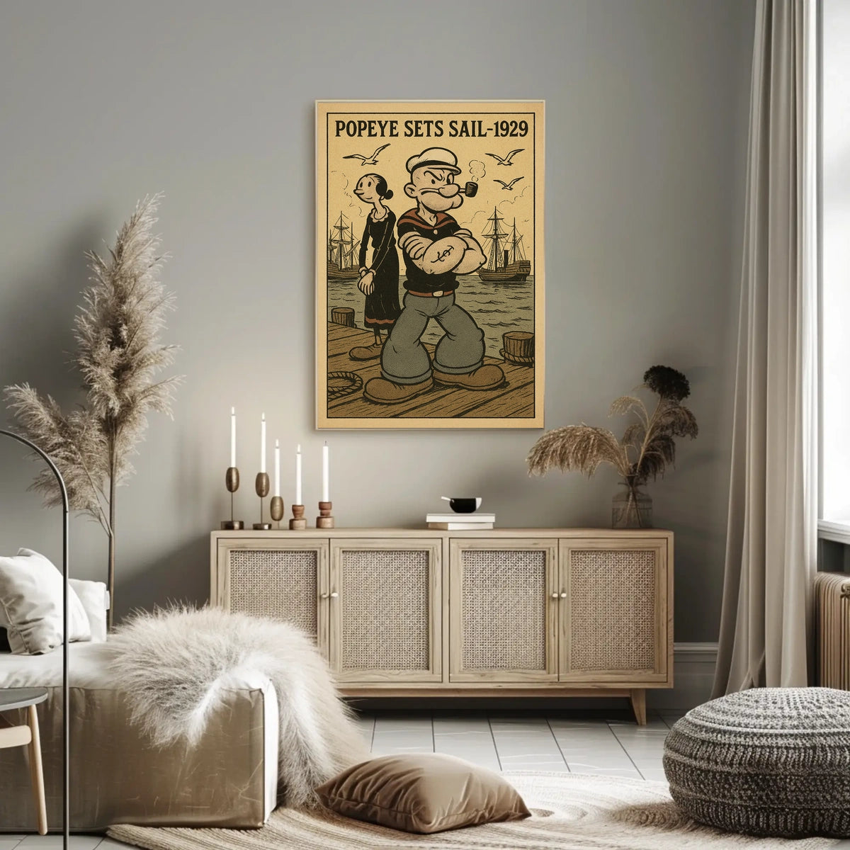 Popeye 1929 Art Poster POP-185