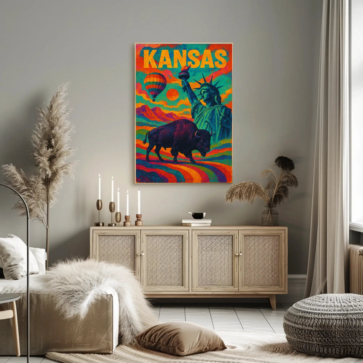 Kansas Dreamscape Poster