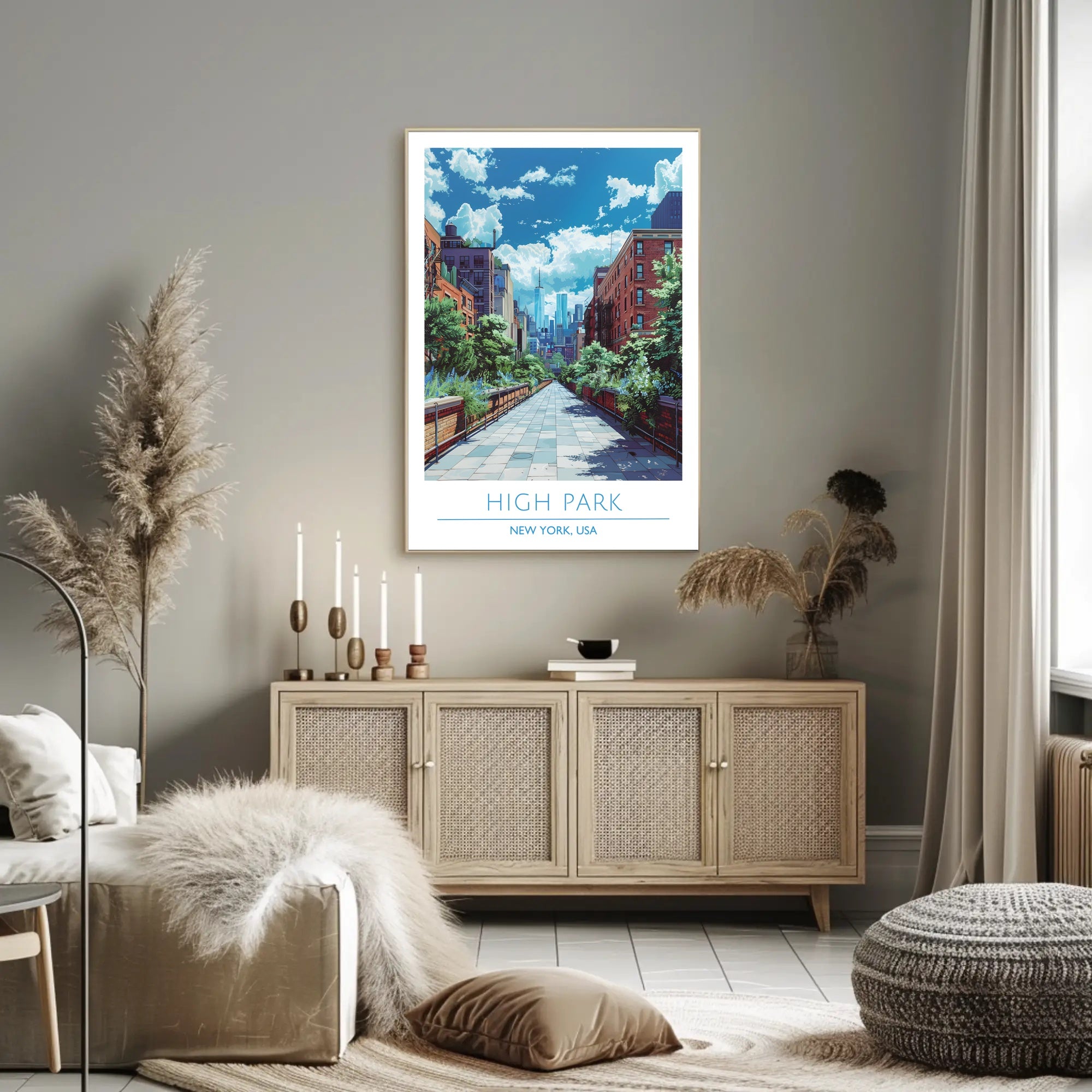 High Park in New York Poster