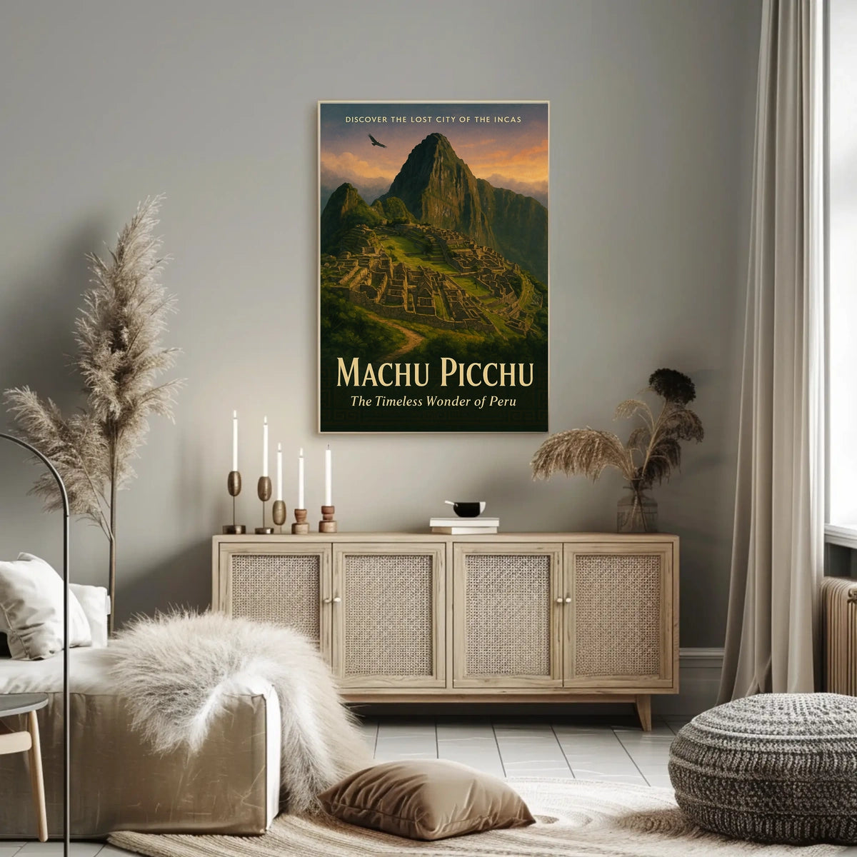 Discover Machu Picchu Poster