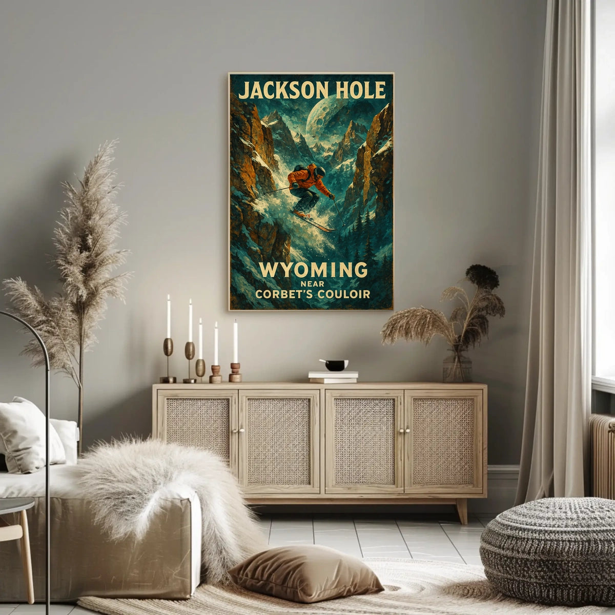 Jackson Hole Adventure Poster