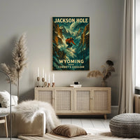 Jackson Hole Adventure Poster
