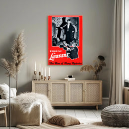 Eugene Laurant Magician Vintage Magic Show Poster Artistic Poster