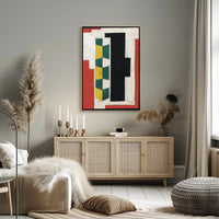 Geometric Abstraction Poster