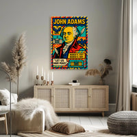 John Adams 2nd President Poster PosterGoat
