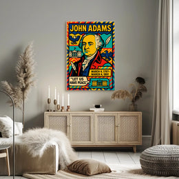 John Adams 2nd President Poster PosterGoat
