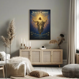 Jesus Christ Resurrection Dawn of Hope Poster