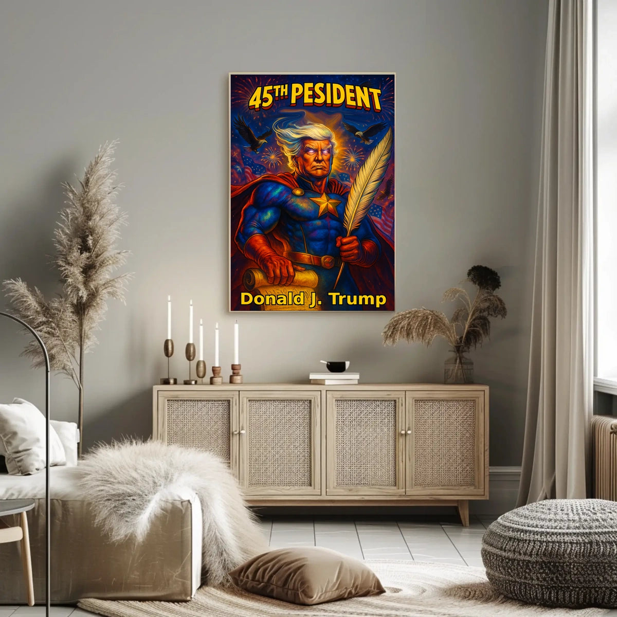 Donald J. Trump 45th President Poster