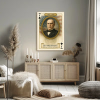 25th President Of United States Poster