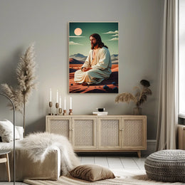 Serenity in the Desert Poster