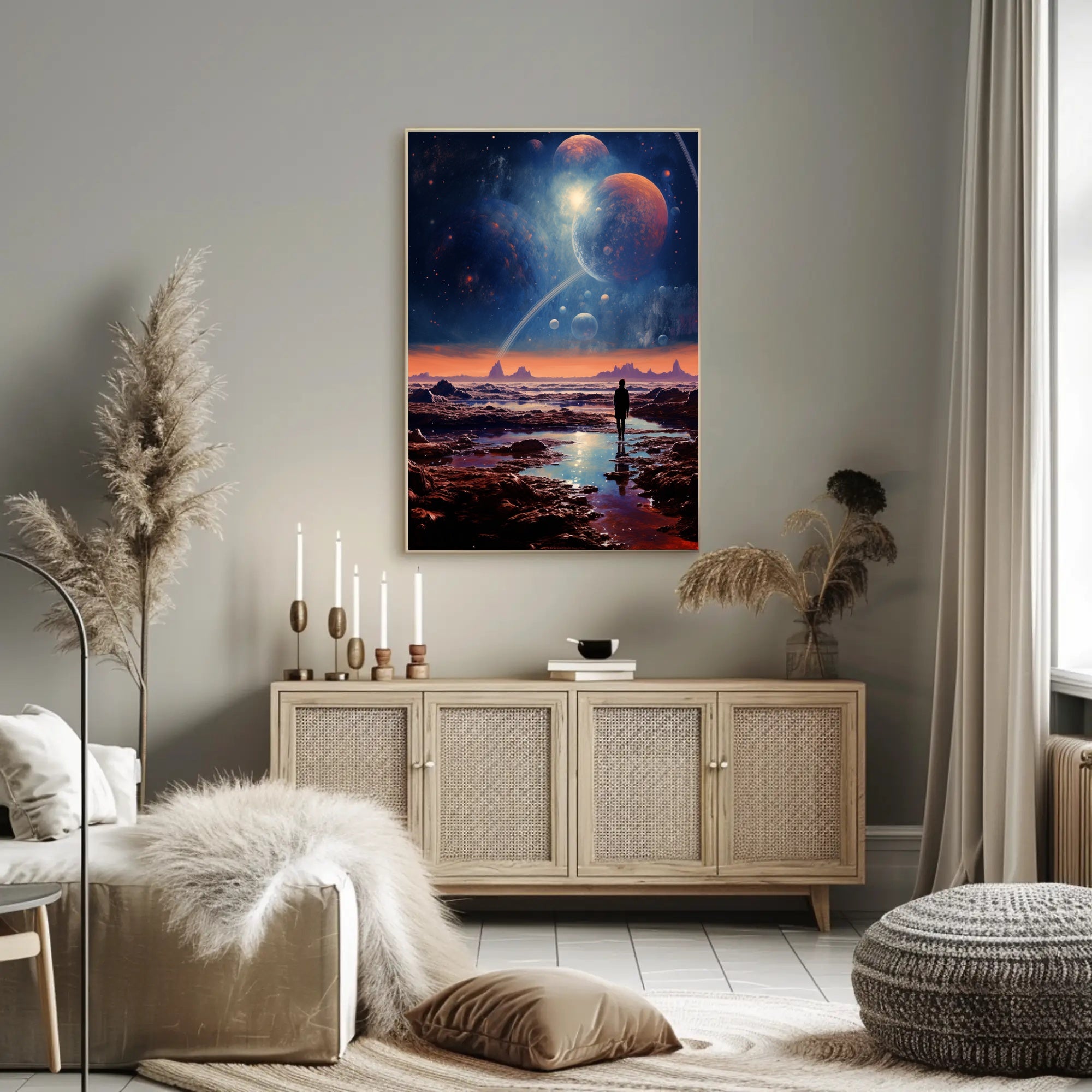 Cosmic Wanderer Poster PosterGoat