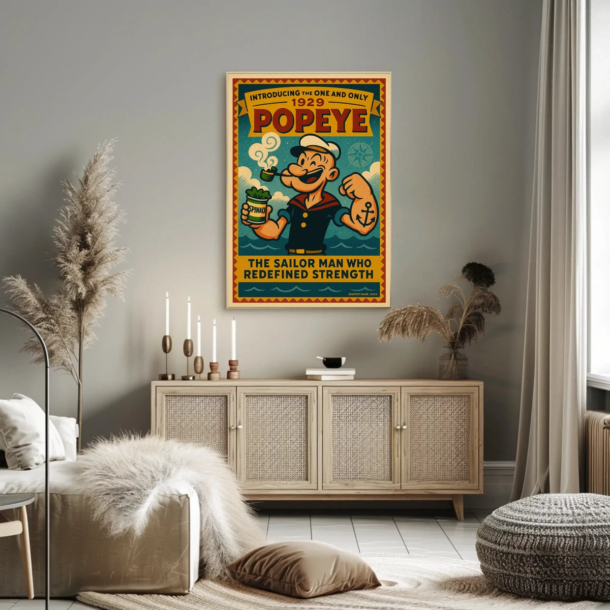 Popeye 1929 Art Poster POP-98