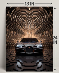 Futuristic Elegance Poster