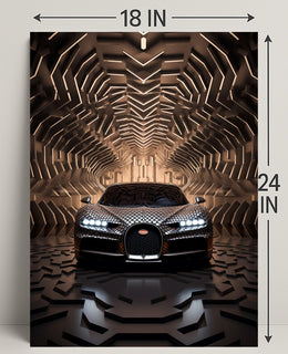 Futuristic Elegance Poster