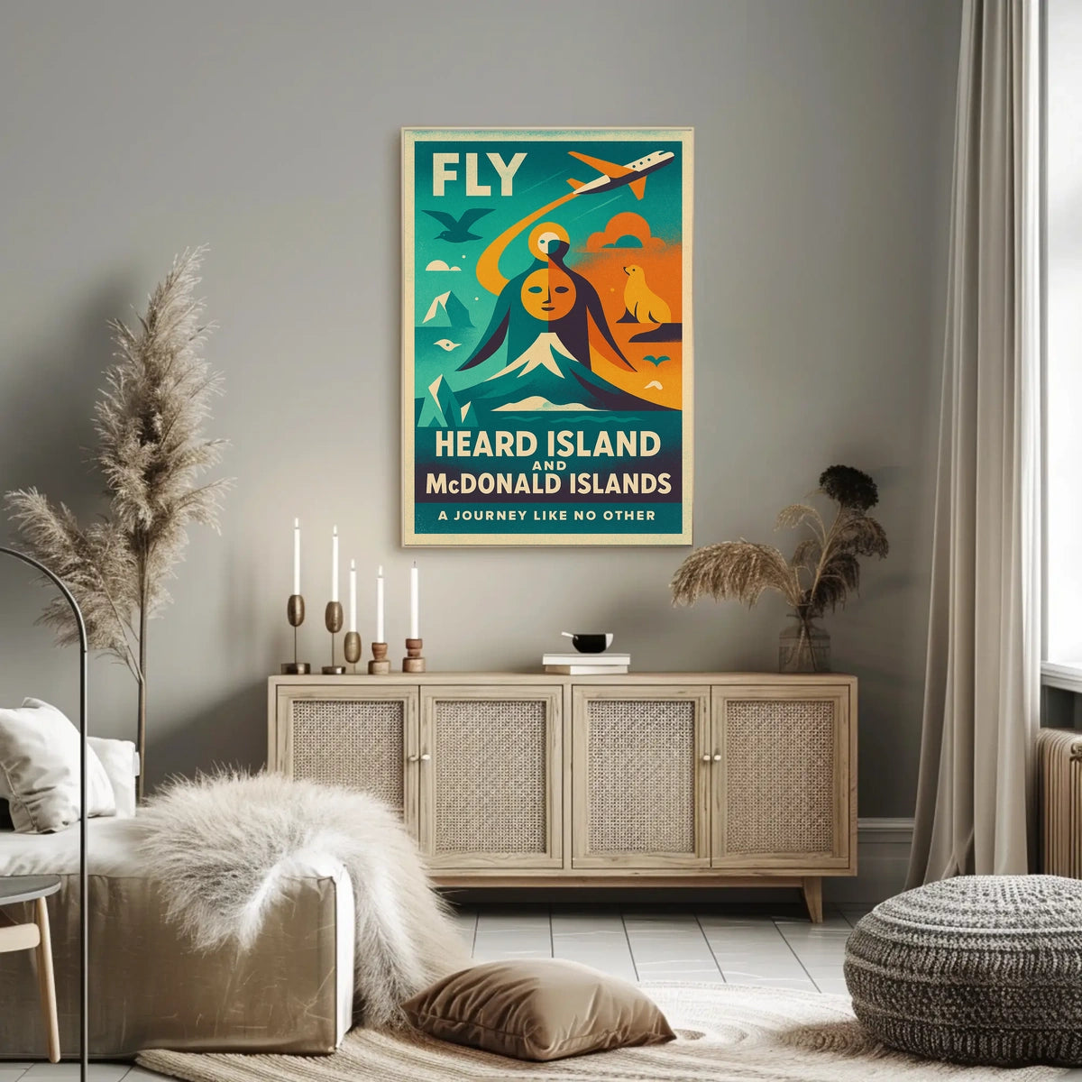 Explore Heard Island and McDonald Islands Poster