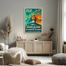 Explore Heard Island and McDonald Islands Poster