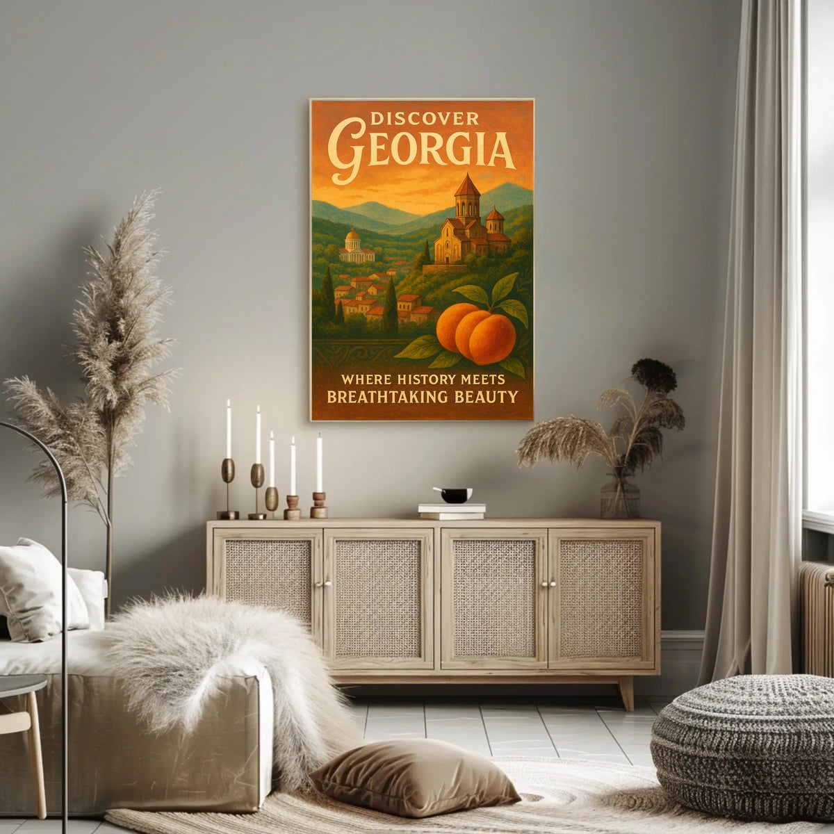 Discover Georgia Poster