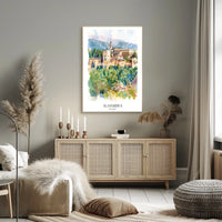 Alhambra of Granada Poster