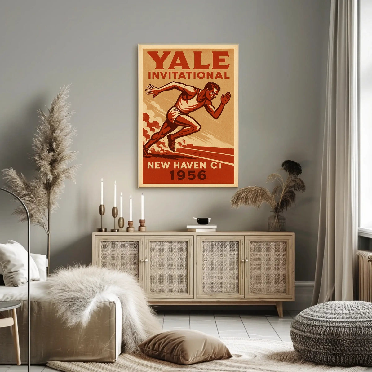 Yale Invitational 1956 Poster