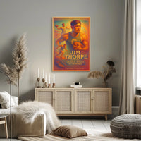 Celebrating a Legend The Greatest Athlete Jim Thorpe Poster