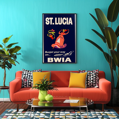 Sunjet Your Way to St. Lucia with BWIA