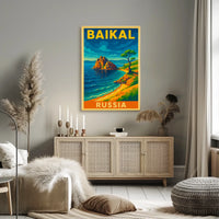 Baikal Russia Poster