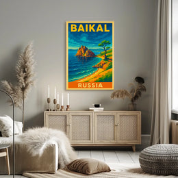 Baikal Russia Poster