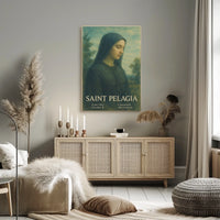 Saint Pelagia Poster