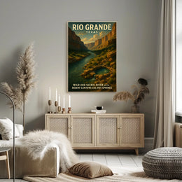 Rio Grande Wild And Scenic River Poster