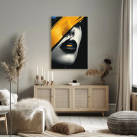 Abstract Expression Bold And Vivid Poster