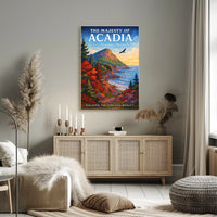 The Majesty of Acadia Poster