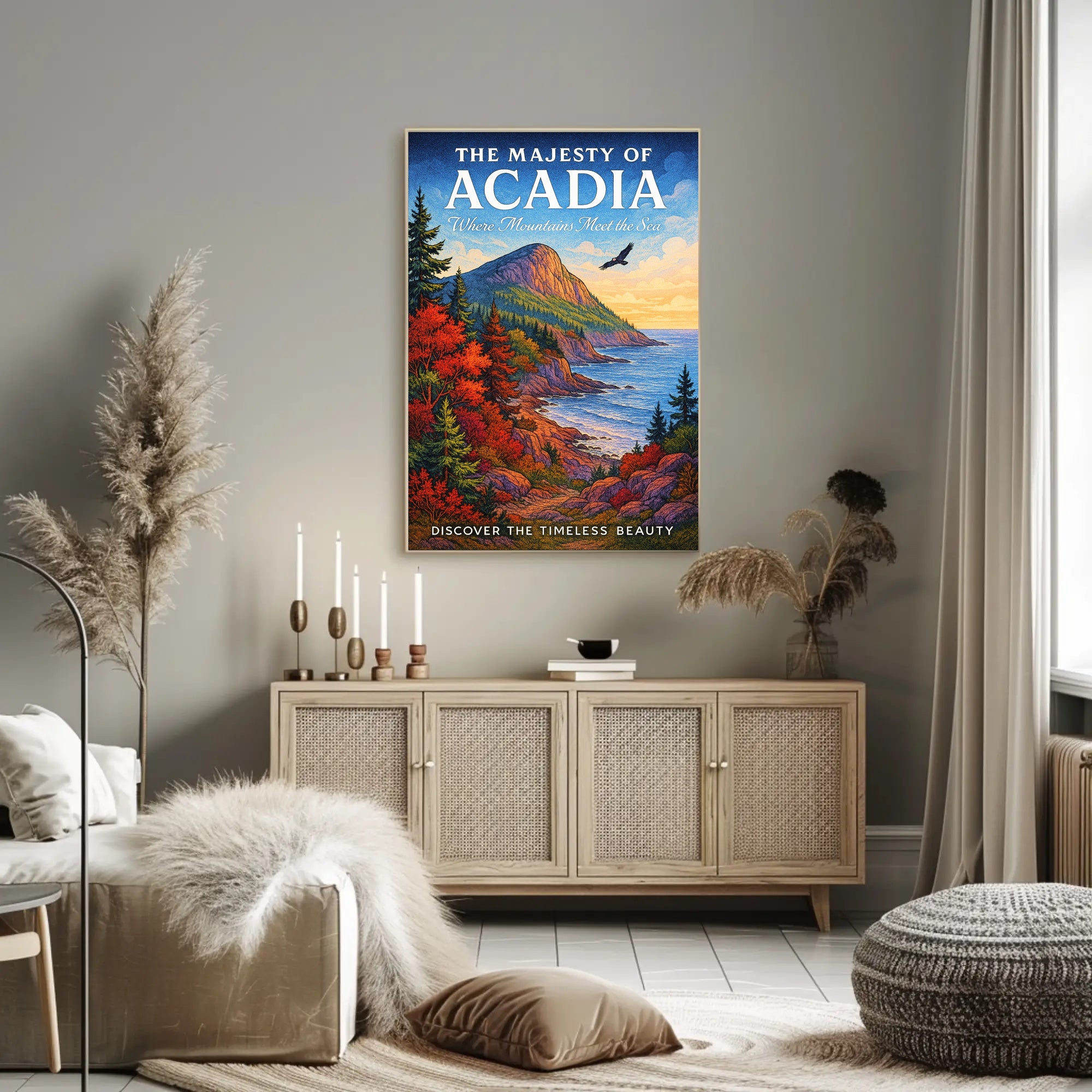 The Majesty of Acadia Poster