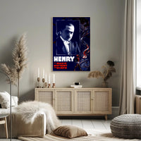 Henry's Mystical Magic Show Vintage Artistic Poster