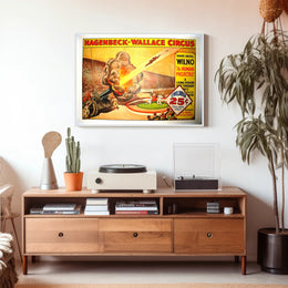 Hagenbeck-Wallace Circus – Daredevil Wilno Poster