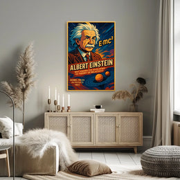 Albert Einstein Nobel Prize In Physics Poster