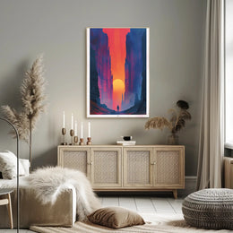 Journey Through the Canyon Poster PosterGoat
